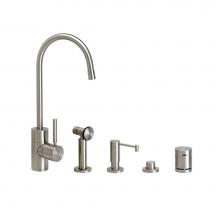 Waterstone 3900-4-WB - Parche Prep Faucet - 4Pc. Suite