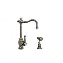 Waterstone 4800-1-PG - Waterstone Annapolis Prep Faucet w/ Side Spray