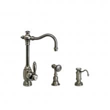 Waterstone 4800-2-WB - Annapolis Prep Faucet - 2Pc. Suite