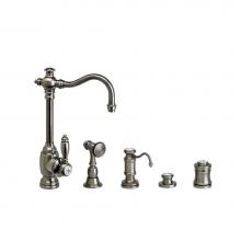 Waterstone 4800-4-WB - Annapolis Prep Faucet - 4Pc. Suite