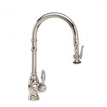 Waterstone 5610-BLN - Waterstone Traditional PLP Pulldown Faucet - Angled Spout