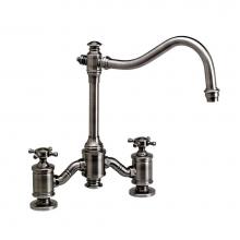 Waterstone 6250-WB - Annapolis Bridge Faucet - Cross Handles