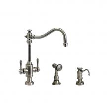 Waterstone 8020-2-WB - Annapolis Two Handle Kitchen Faucet - 2Pc. Suite