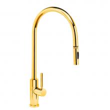 Waterstone 9350-PG - Waterstone Modern Extended Reach PLP Pulldown Faucet - Toggle Sprayer