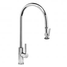 Waterstone 9750-WB - Modern Extended Reach Plp Pulldown Faucet - Lever Sprayer