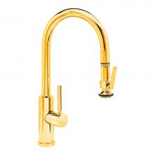Waterstone 9980-PG - Waterstone Modern Prep Size PLP Pulldown Faucet - Lever Sprayer
