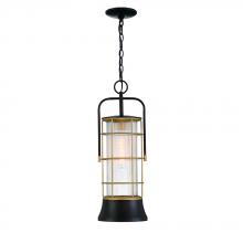 Eurofase 44266-011 - Rivamar 1 Light Pendant in Oil Rubbed Bronze + Gold