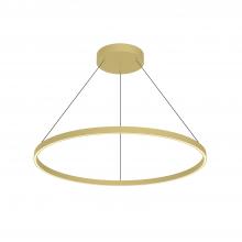 Kuzco Lighting Inc PD87736-BG - Cerchio 36-in Brushed Gold LED Pendant