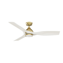 Casablanca Fan Company 53467 - Casablanca 54 inch Elise ENERGY STAR® Brass Damp Rated Ceiling Fan with LED LT Kit and Wall Control