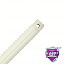 Hunter 99747 - Hunter Fresh White All-Weather 18" Downrod