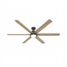 Hunter 51886 - Hunter 72 inch Gravity Wi-Fi ENERGY STAR® Noble Bronze Ceiling Fan with LED Light Kit