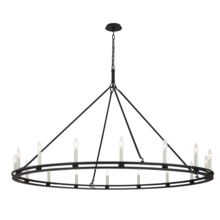 Troy F6234-TBK - Sutton Chandelier