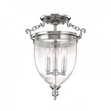 Hudson Valley 140-PN - Hanover Semi Flush