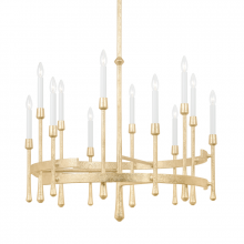 Hudson Valley 2235-VGL - 12 LIGHT CHANDELIER