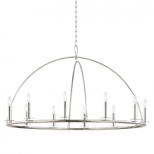 Hudson Valley 9547-PN - 12 LIGHT CHANDELIER