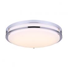 Canarm LFM112A19CH - Gilda, 19" LED Flush Mount, Acrylic, 32.5W LED (Integrated), Dimmable, 2150 Lumens