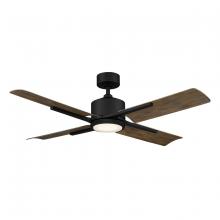 Modern Forms US - Fans Only FR-W1806-56L-MB/BW - Cervantes Downrod ceiling fan