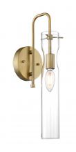 Nuvo 60/6855 - Spyglass - 1 Light Sconce - Vintage Brass Finish