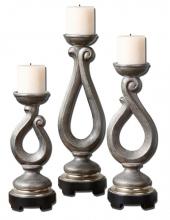 Uttermost 19628 - Cadmon Antique Candleholders, Set/3