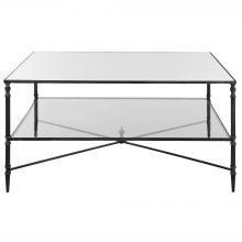 Uttermost 22985 - Henzler Mirrored Steel Coffee Table