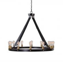 Uttermost 21280 - Uttermost Marlow 12 Light Circle Chandelier