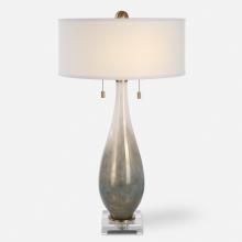 Uttermost 30231 - Cardoni Bronze Glass Table Lamp