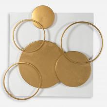 Uttermost 04294 - Uttermost Adagio Golden Disk Wall Art