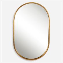 Uttermost 09736 - Varina Minimalist Gold Oval Mirror