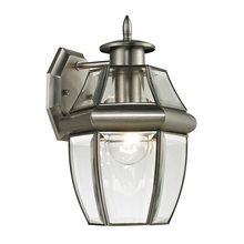 ELK Home 8601EW/80 - Thomas - Ashford 12'' High 1-Light Outdoor Sconce - Antique Nickel