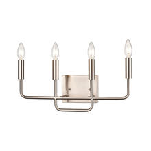 ELK Home CN330412 - Thomas - Park Slope 18.5'' Wide 4-Light Vanity Light - Brushed Nickel