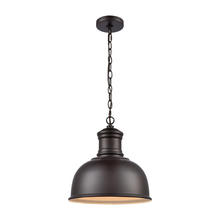 ELK Home EN130146 - Thomas - Cedar Park 13'' Wide 1-Light Outdoor Pendant - Oil Rubbed Bronze